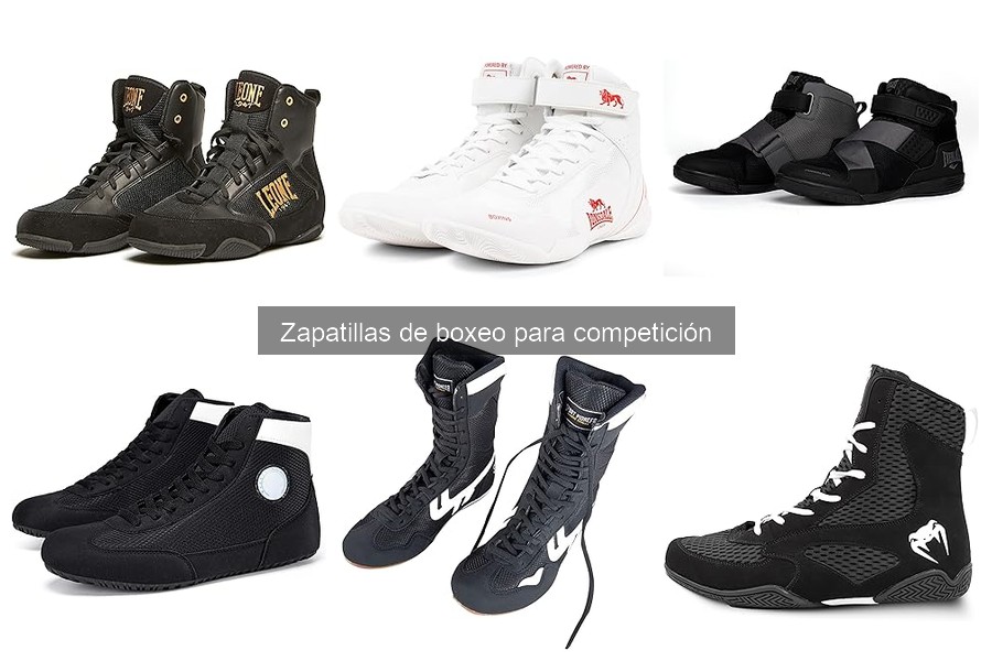 Mejores marcas de zapatillas de boxeo para competición