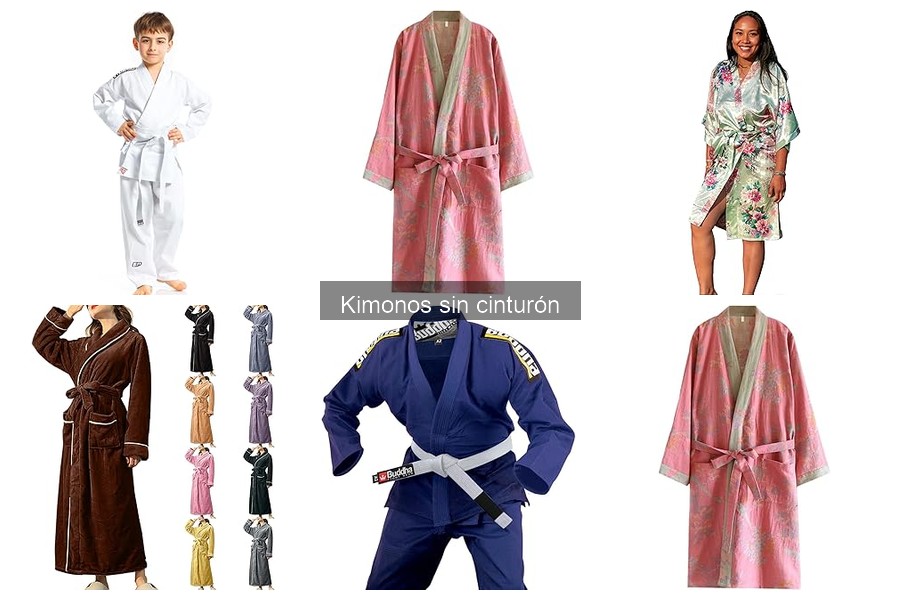 Mejores materiales para kimonos sin cinturón: guía completa