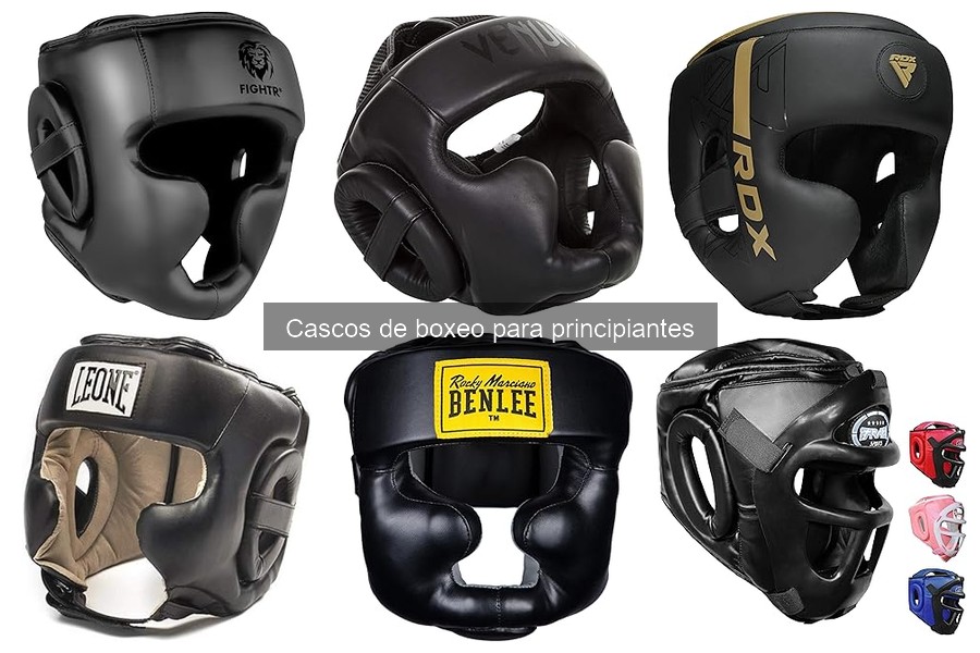Mejores materiales para un casco de boxeo para principiantes