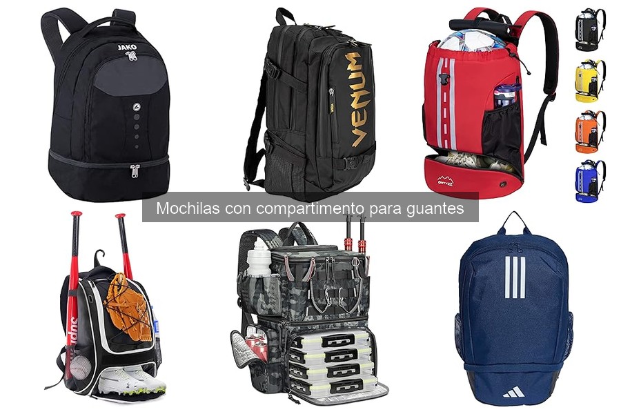 Mejores mochilas con compartimento para guantes en 2023