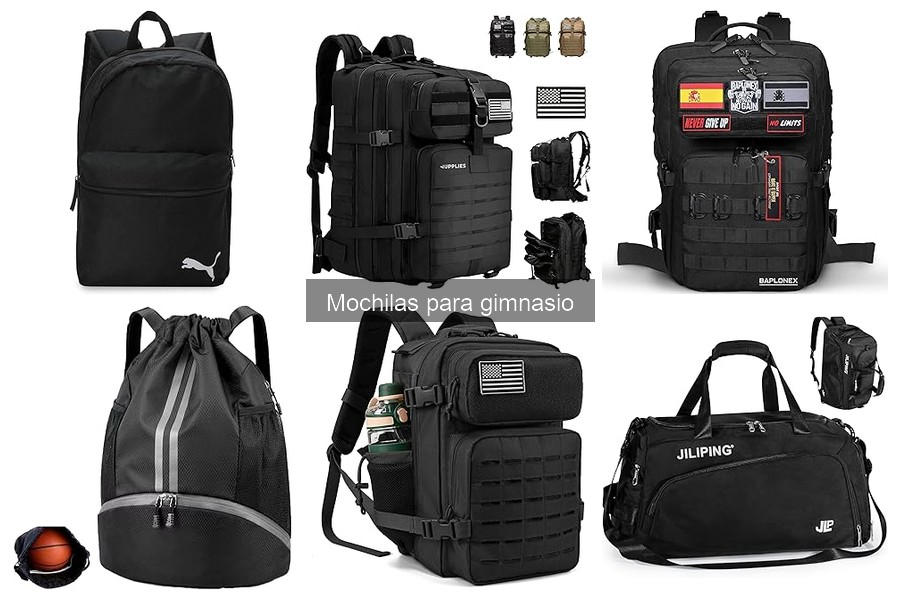 Mejores mochilas para gimnasio: ergonomía y comodidad