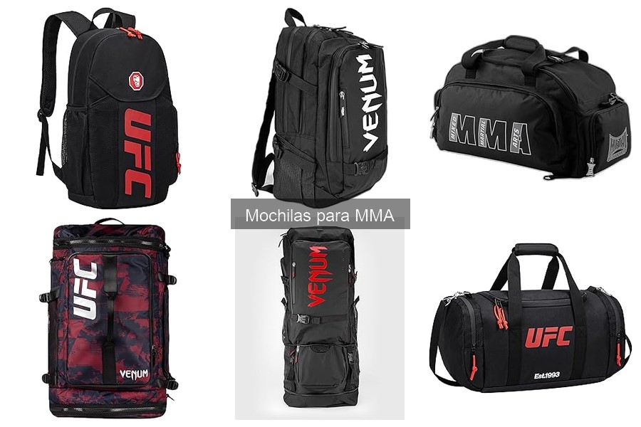 Mejores mochilas para MMA: comparativa para clubes