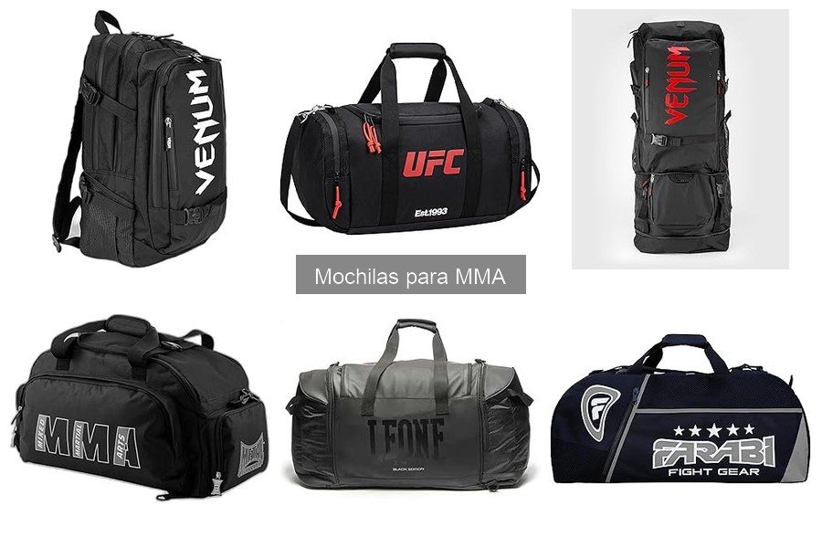 Mejores mochilas para transportar equipo de MMA: comparativa