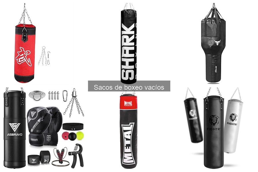 Mejores Ofertas en Sacos de Boxeo Vacíos ¡No Te Lo Pierdas!