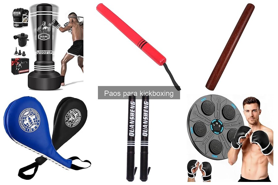 Mejores paos para kickboxing para principiantes: guía 2023