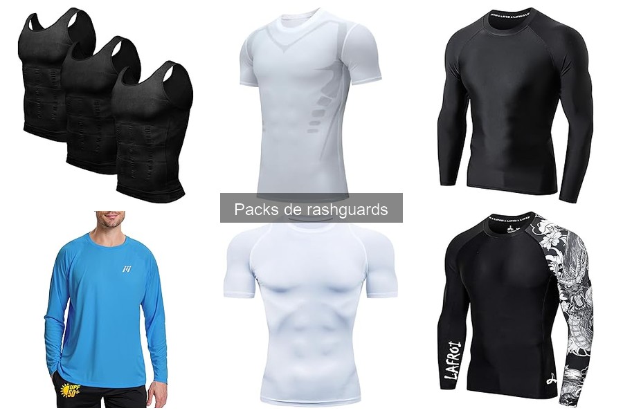 Mejores precios en packs de rashguards para entrenar