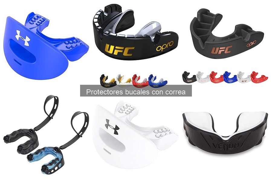 Mejores protectores bucales con correa para boxeo 2023