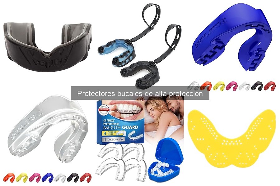 Mejores protectores bucales de alta protección para boxeo