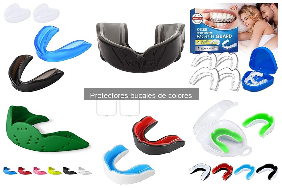 Mejores protectores bucales de colores para boxeo