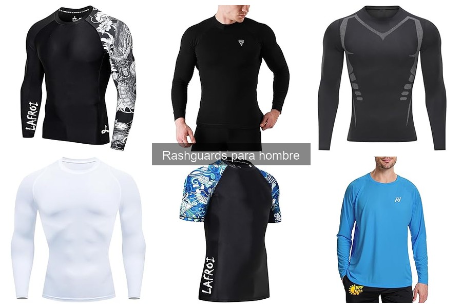 Mejores rashguards para hombre según deporte | Comparativa