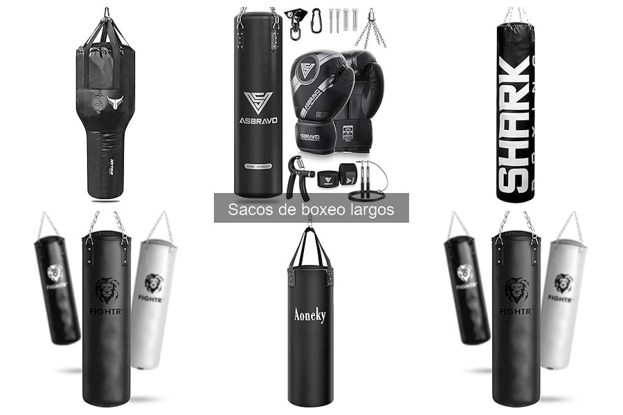 Mejores sacos de boxeo largos para principiantes