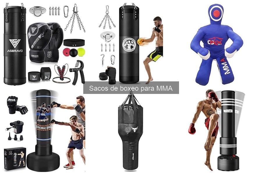 Mejores sacos de boxeo para MMA en 2023: Comparativa