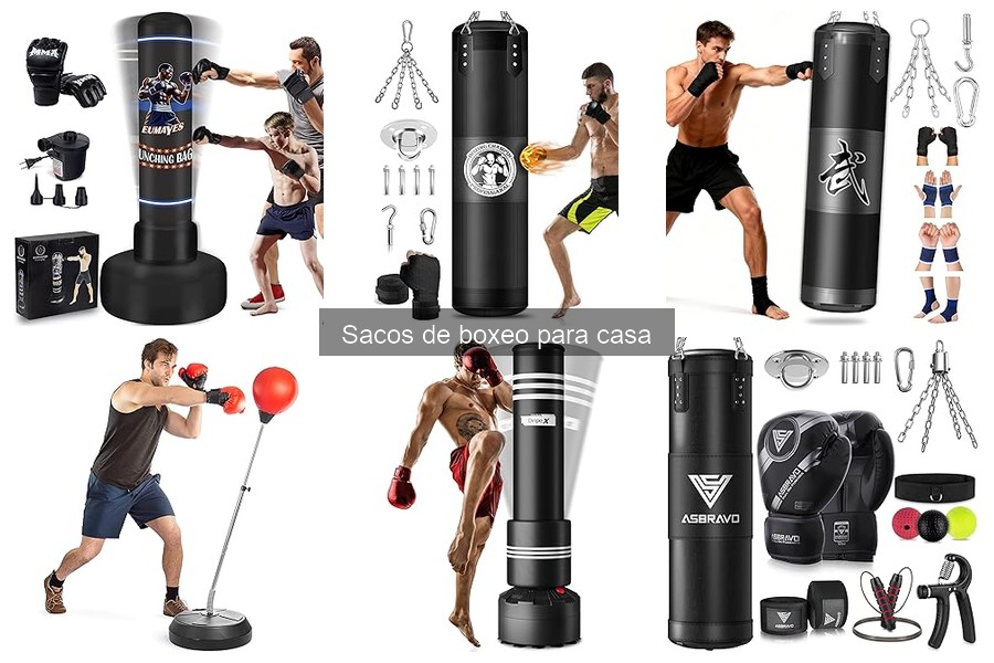 Mejores sacos de boxeo para principiantes: opciones accesibles