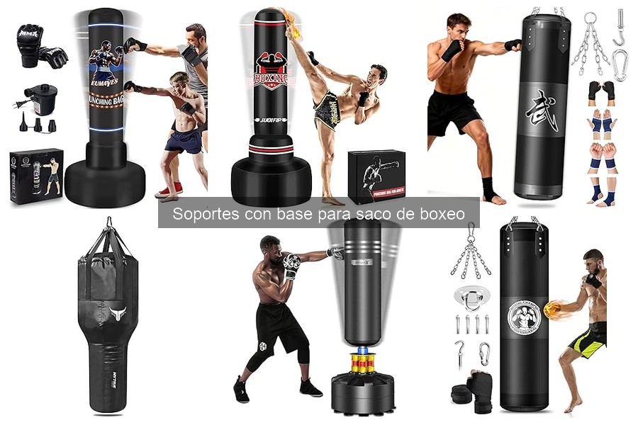 Mejores Soportes con Base para Saco de Boxeo en 2023