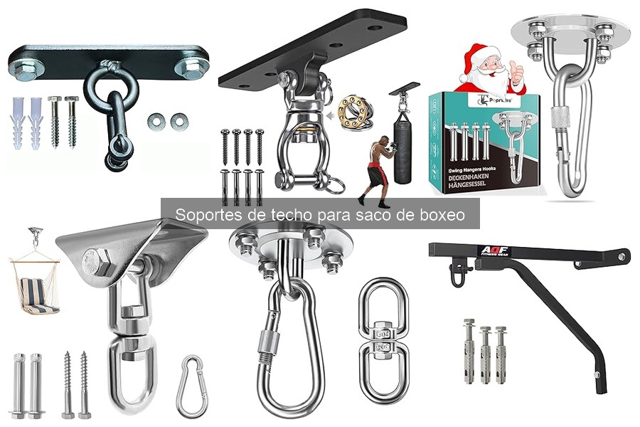Mejores soportes de techo para saco de boxeo en 2023