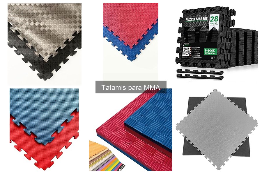 Mejores tamaños de tatami para gimnasios de MMA