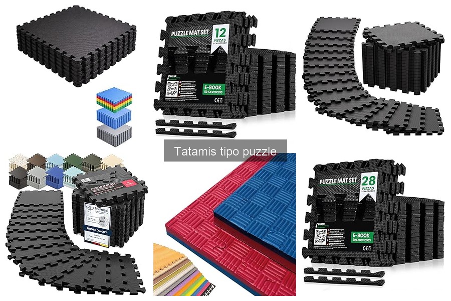 Mejores tatamis tipo puzzle para entrenar en casa