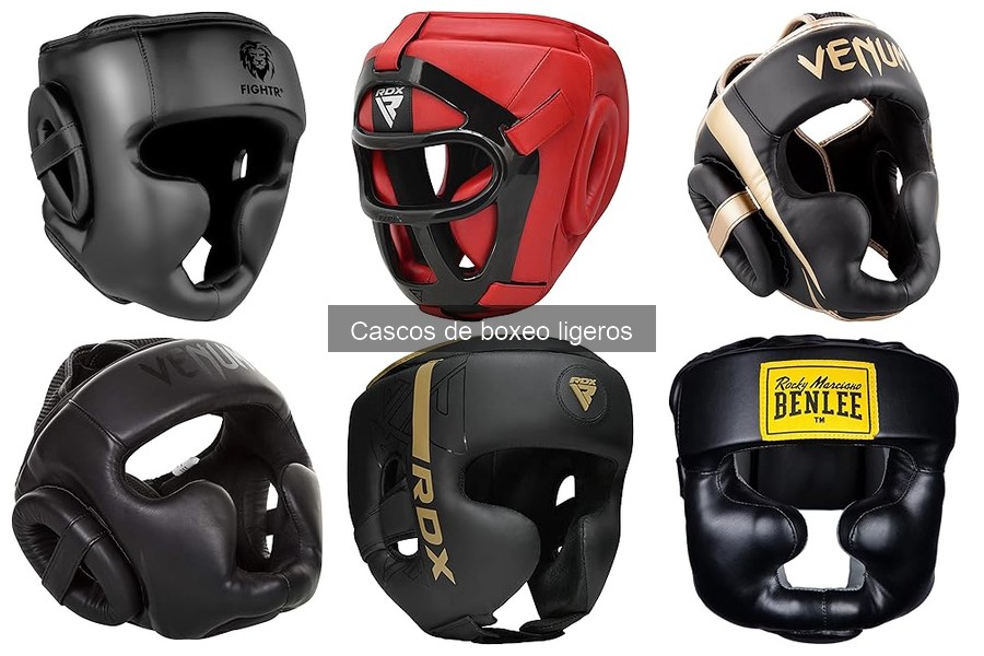 Mejores tiendas para comprar cascos de boxeo ligeros a buen precio
