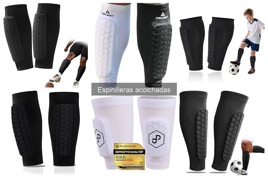 Mejores tiendas para comprar espinilleras acolchadas baratas