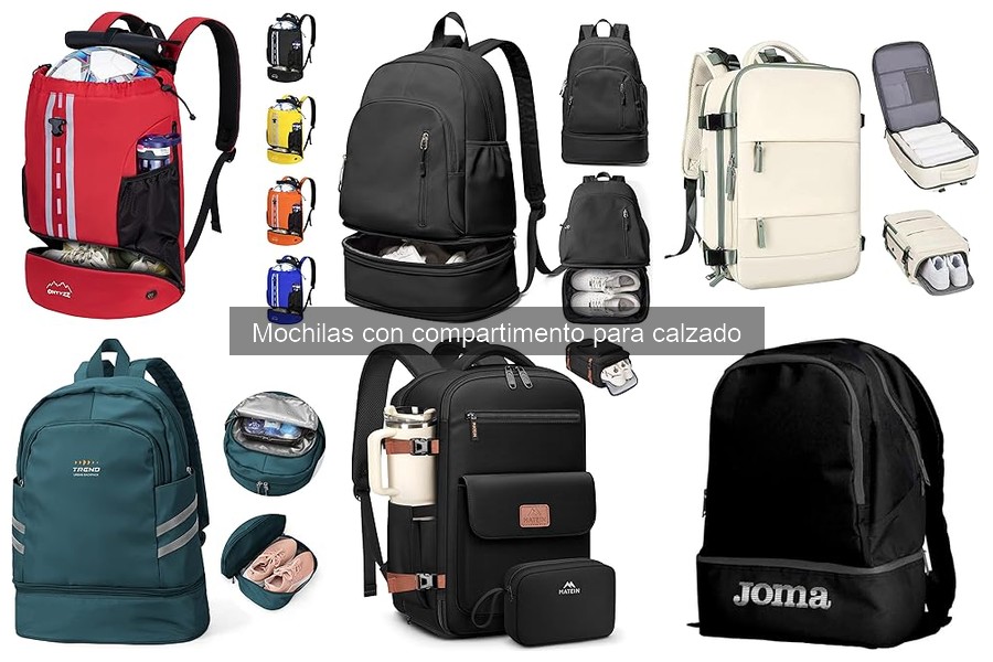 Mejores tiendas para comprar mochilas con compartimento para calzado