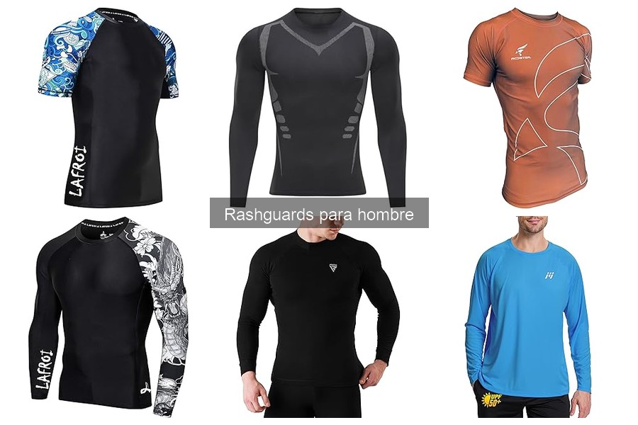 Mejores tiendas para comprar rashguards para hombres baratos