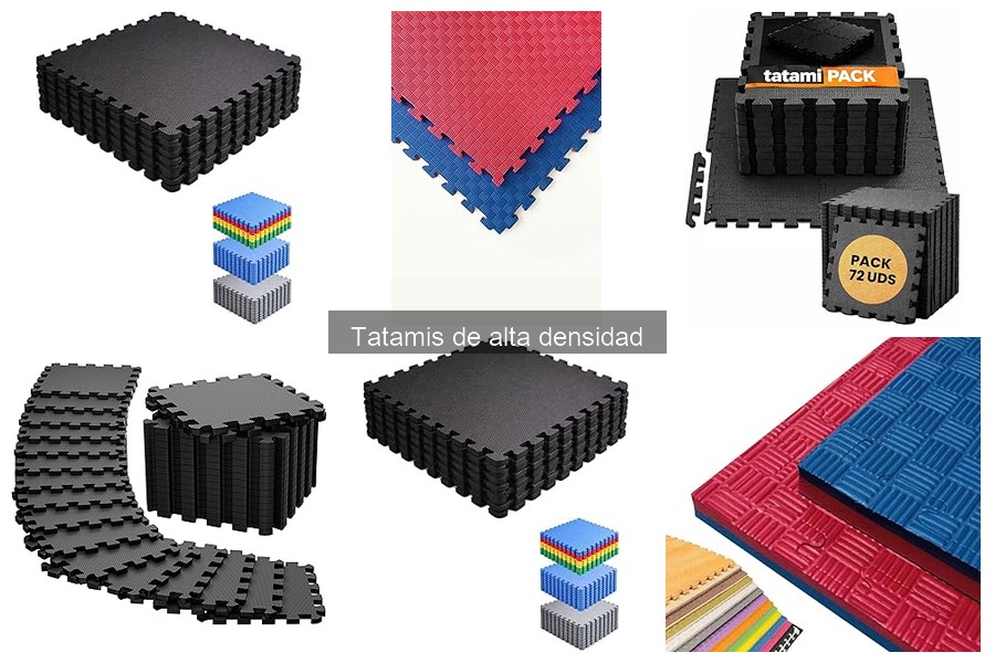 Mejores tiendas para comprar tatamis de alta densidad