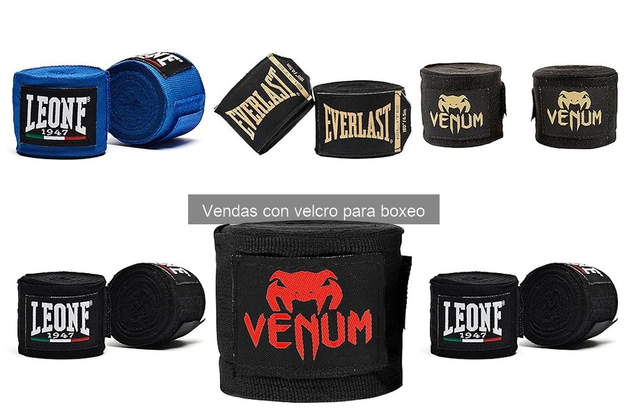 Mejores vendas con velcro para boxeo: guía de compra