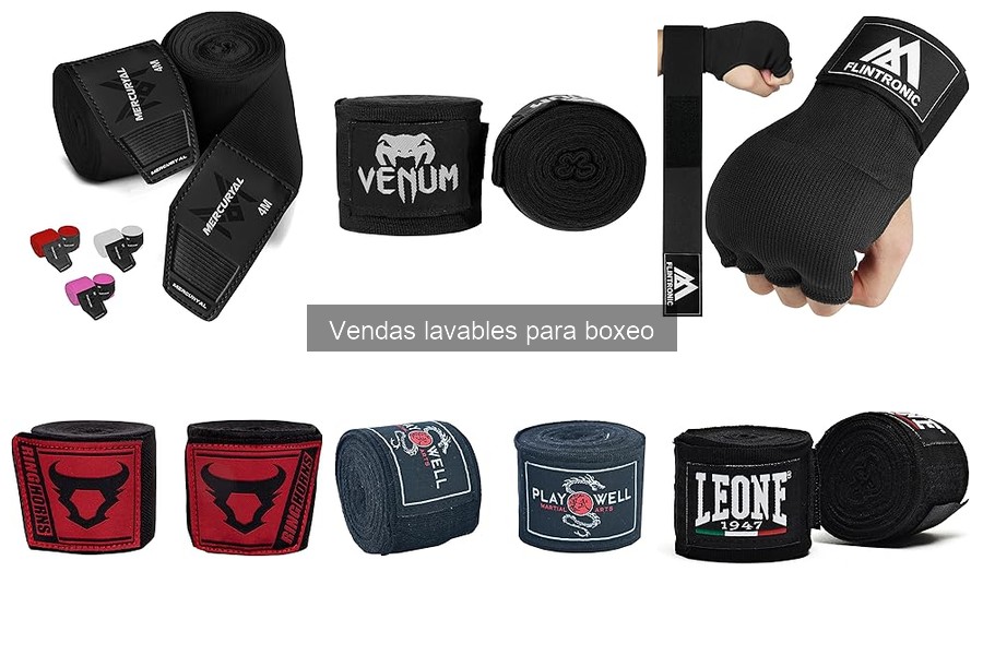Mejores Vendas Lavables para Boxeo: Comparativa de Marcas