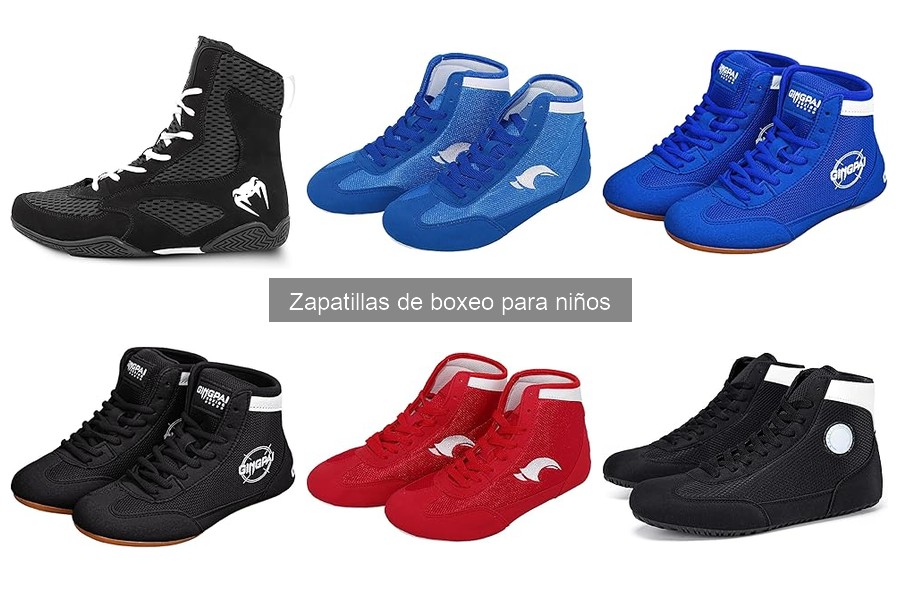 Mejores zapatillas de boxeo para niños según la edad