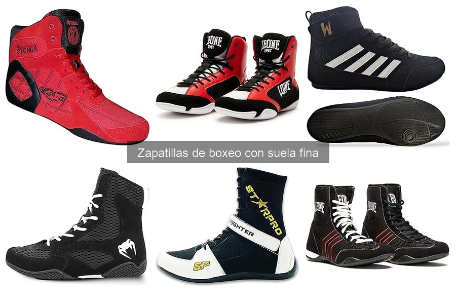 Mitos y realidades de las zapatillas de boxeo con suela fina