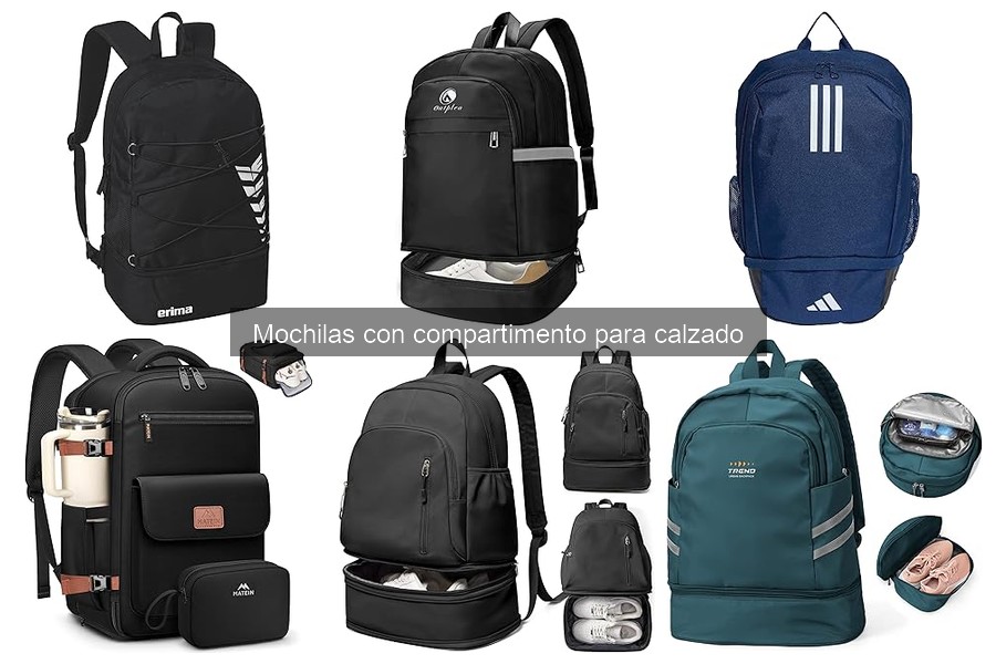 Mochilas con compartimento para calzado en artes marciales