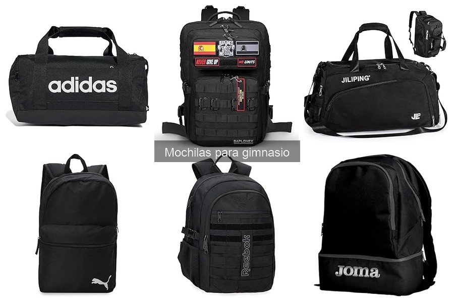 Mochilas para gimnasio unisex: estilo y funcionalidad