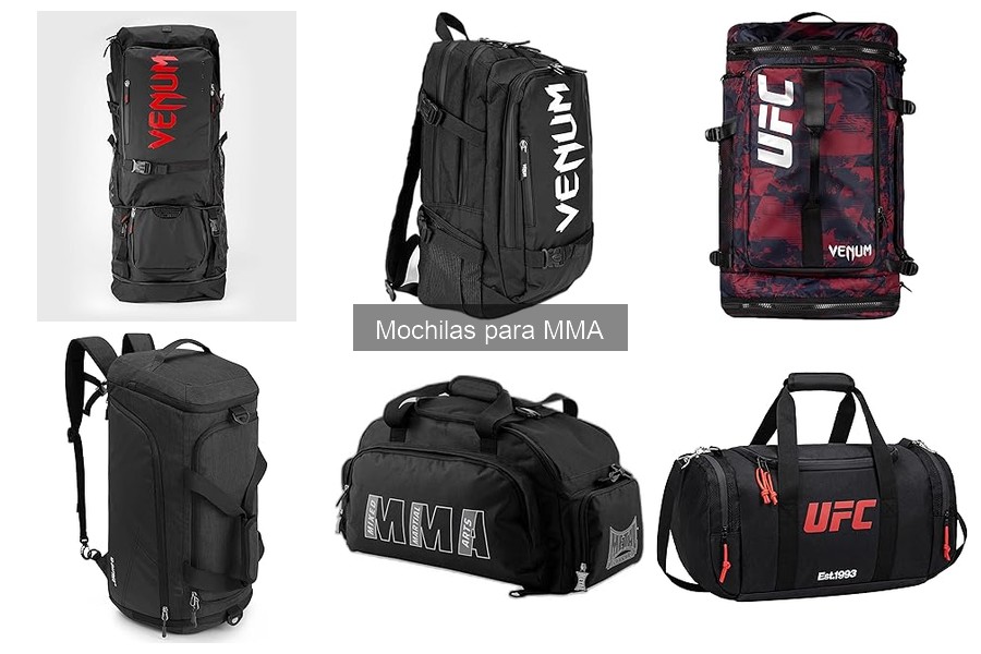 Mochilas para MMA: Tamaños y Funciones Comparados