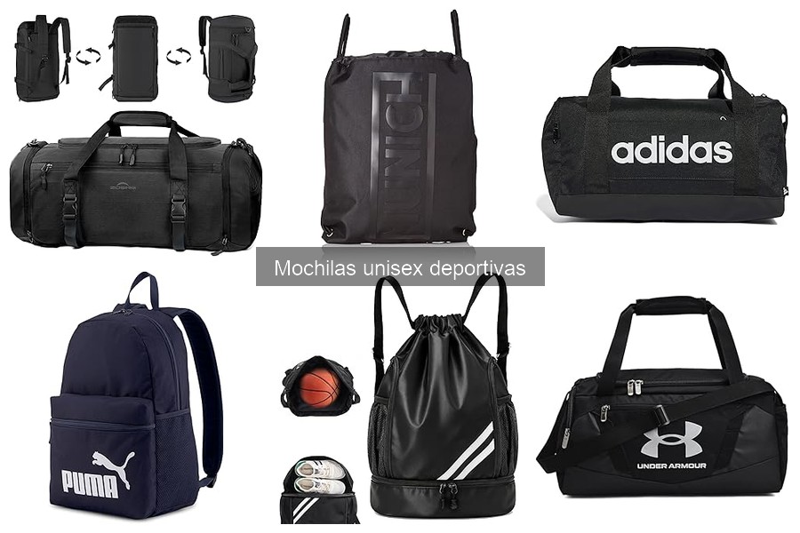 Mochilas unisex deportivas con múltiples compartimentos: ¿vale la pena?