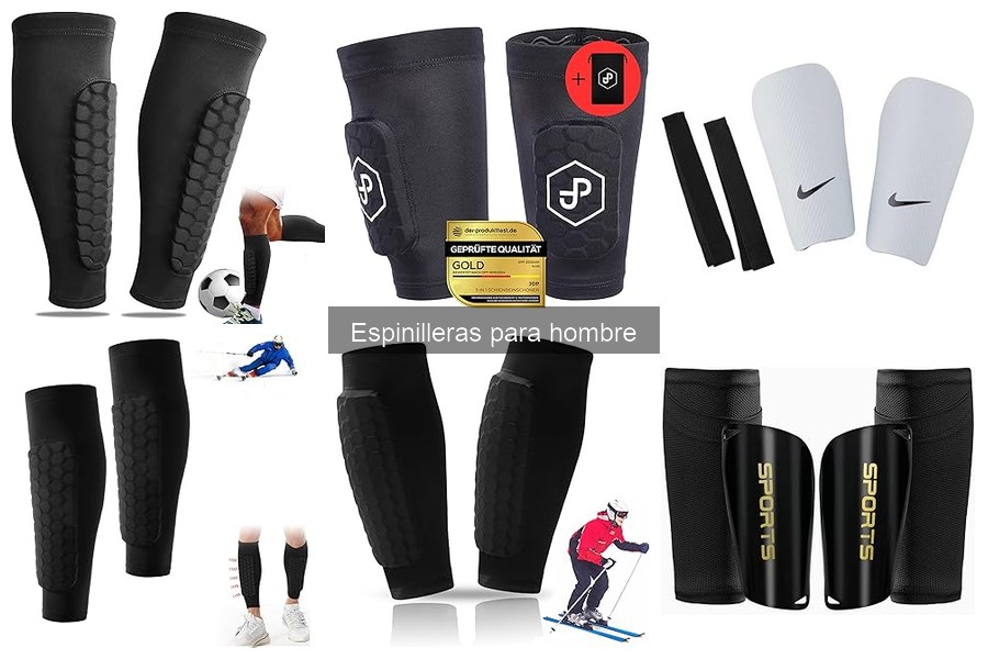 Ofertas y Descuentos en Espinilleras para Hombre