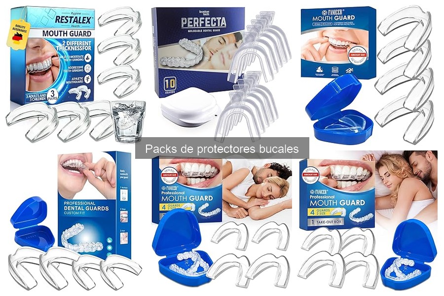 Ofertas y precios de packs de protectores bucales 2023