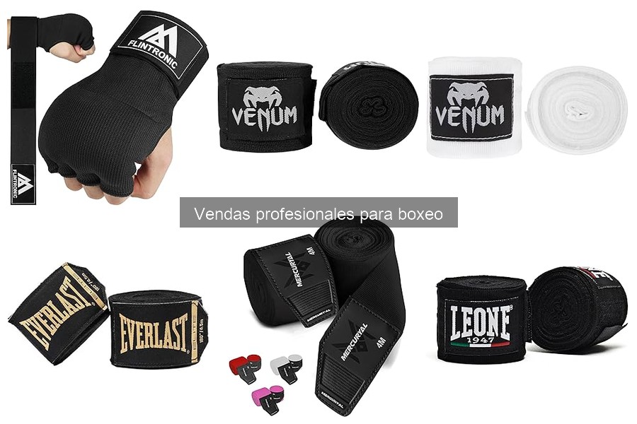 Opiniones de las Mejores Vendas Profesionales para Boxeo
