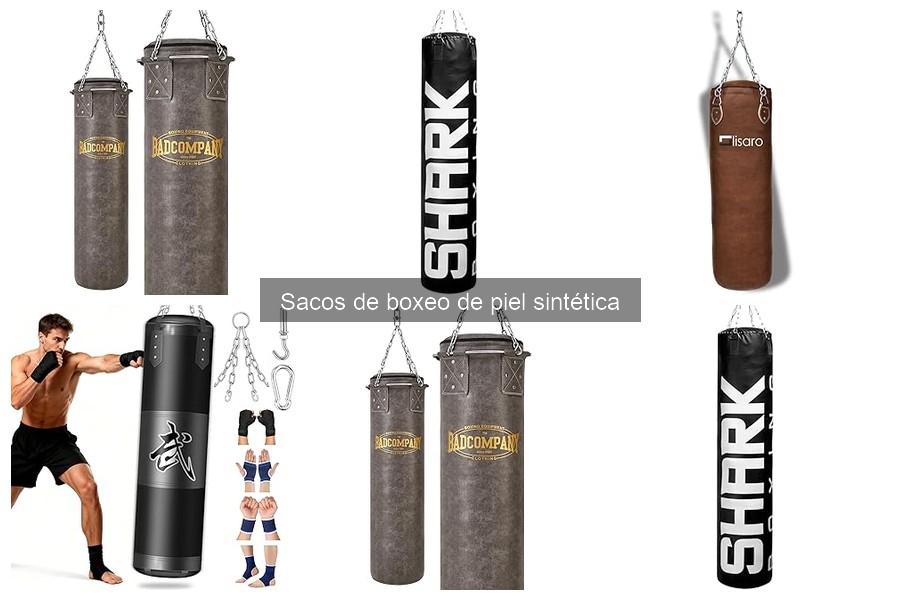 Opiniones de sacos de boxeo de piel sintética: ¿vale la pena?