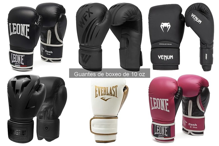 Opiniones sobre guantes de boxeo de 10 oz: reseñas 2023