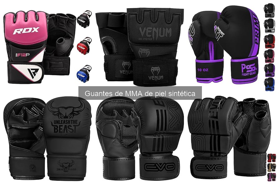 Opiniones sobre guantes de MMA de piel sintética