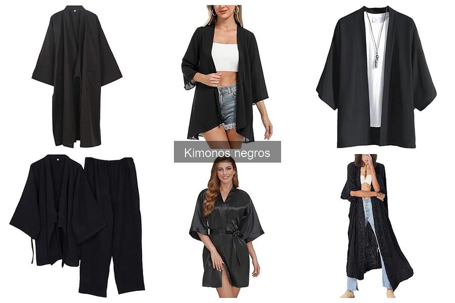 Opiniones sobre Kimonos Negros: Reseñas y Experiencias