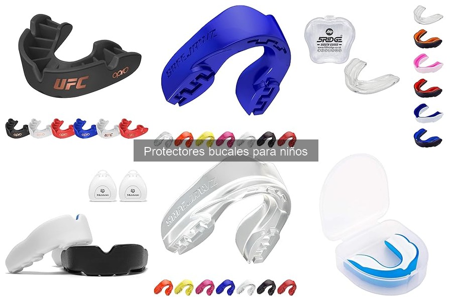 Opiniones sobre protectores bucales para niños