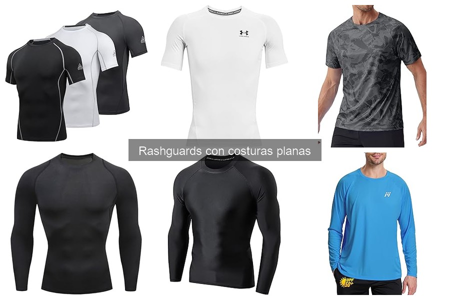 Opiniones sobre rashguards con costuras planas para artes marciales