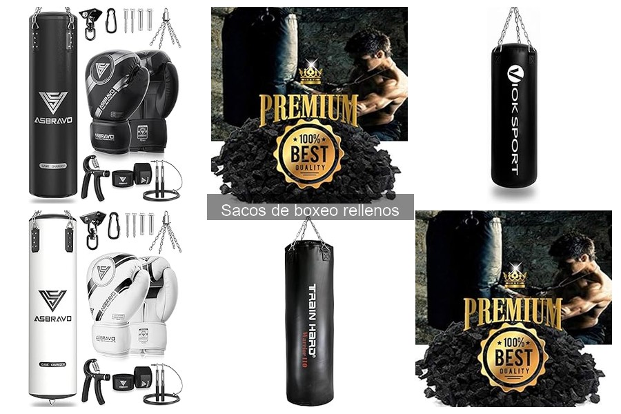 Opiniones sobre Sacos de Boxeo Rellenos de Diferentes Marcas
