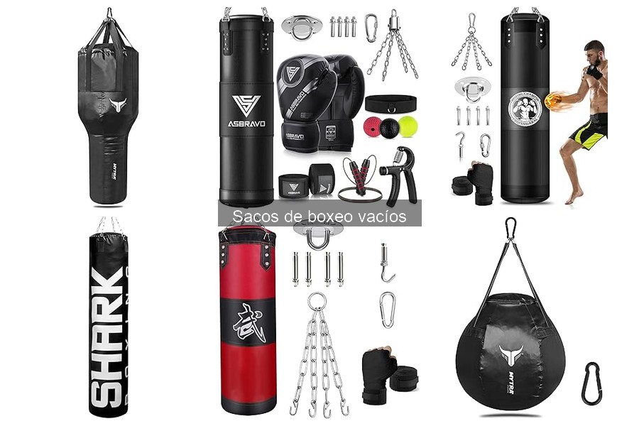 Opiniones sobre sacos de boxeo vacíos: experiencias de usuarios