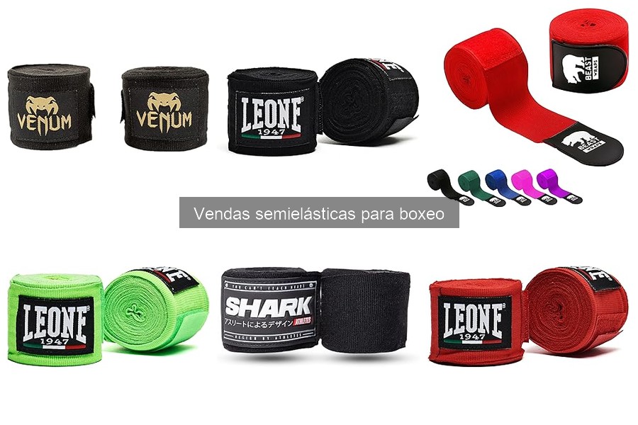 Opiniones sobre Vendas Semielásticas para Boxeo