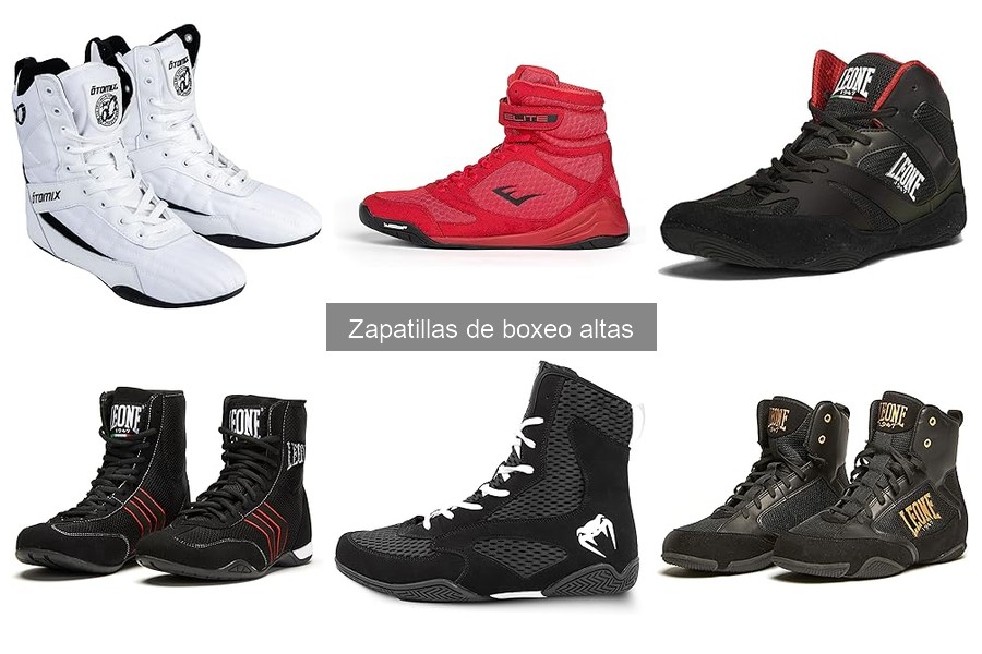 Opiniones sobre zapatillas de boxeo altas: ¿Vale la pena?