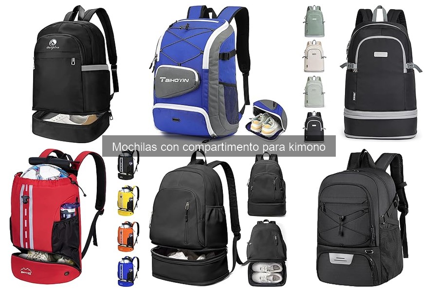 Organiza tu mochila con compartimento para kimono eficazmente