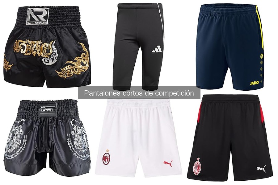 Pantalones Cortos de Competición: Disponibilidad de Tallas
