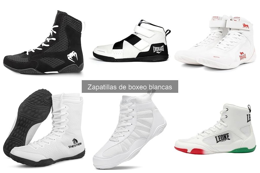 ¿Por qué elegir zapatillas de boxeo blancas?